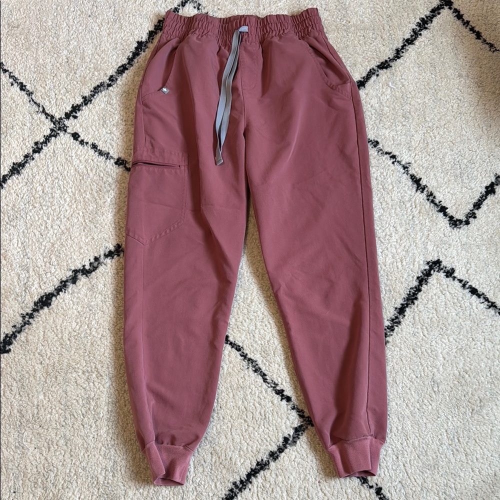 Figs Mauve High Waisted Zamora Jogger